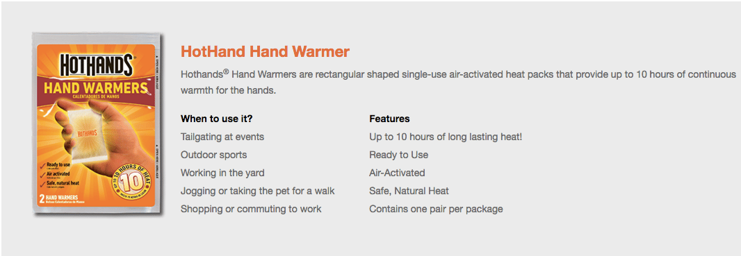 Hand Warmers